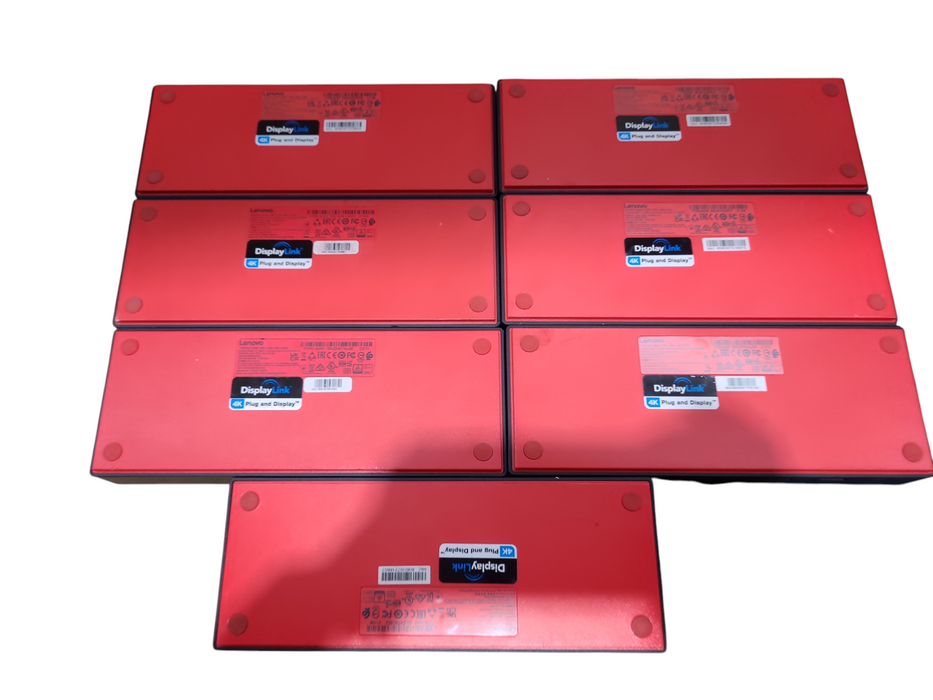 Lot 7x Lenovo ThinkPad Hybrid USB-C with USB-A Dock DUD9011D1 40AF