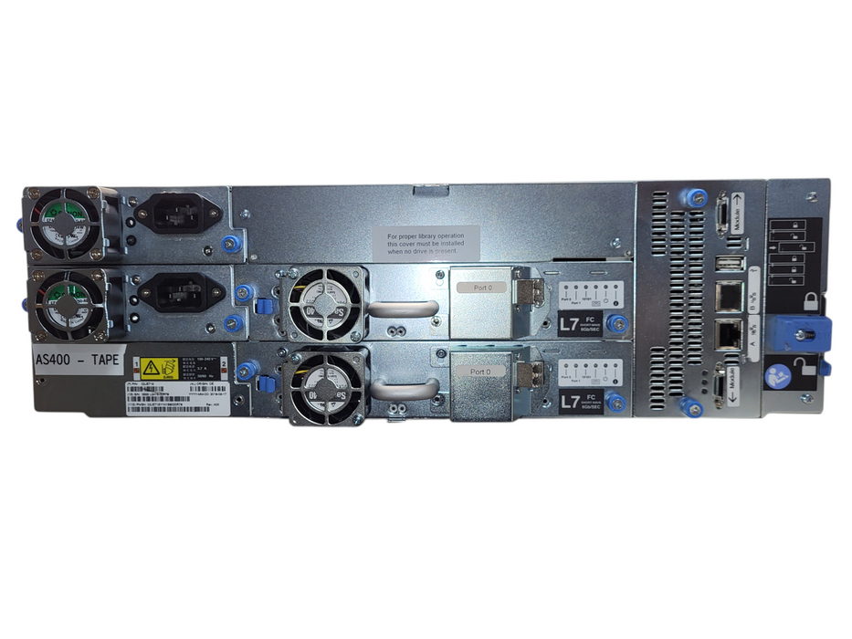 IBM TS4300 Tape Library 2x FC LTO7 Drives READ