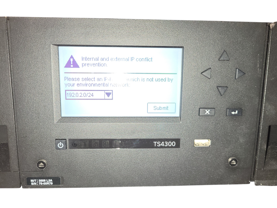 IBM TS4300 Tape Library 2x FC LTO7 Drives READ