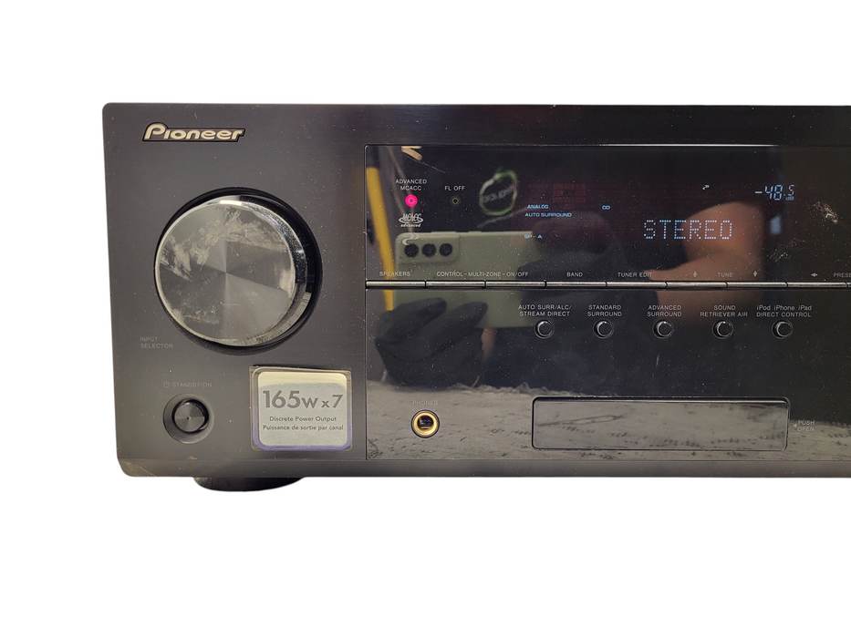 Pioneer VSX-1127-K 7.2-channel A/V network receiver READ