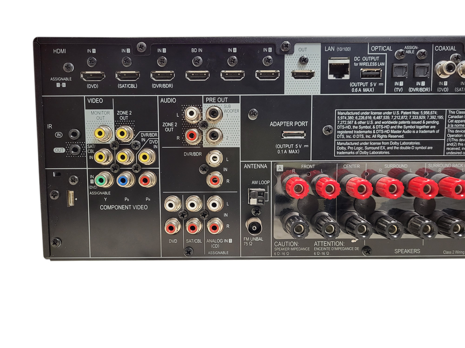 Pioneer VSX-1127-K 7.2-channel A/V network receiver READ
