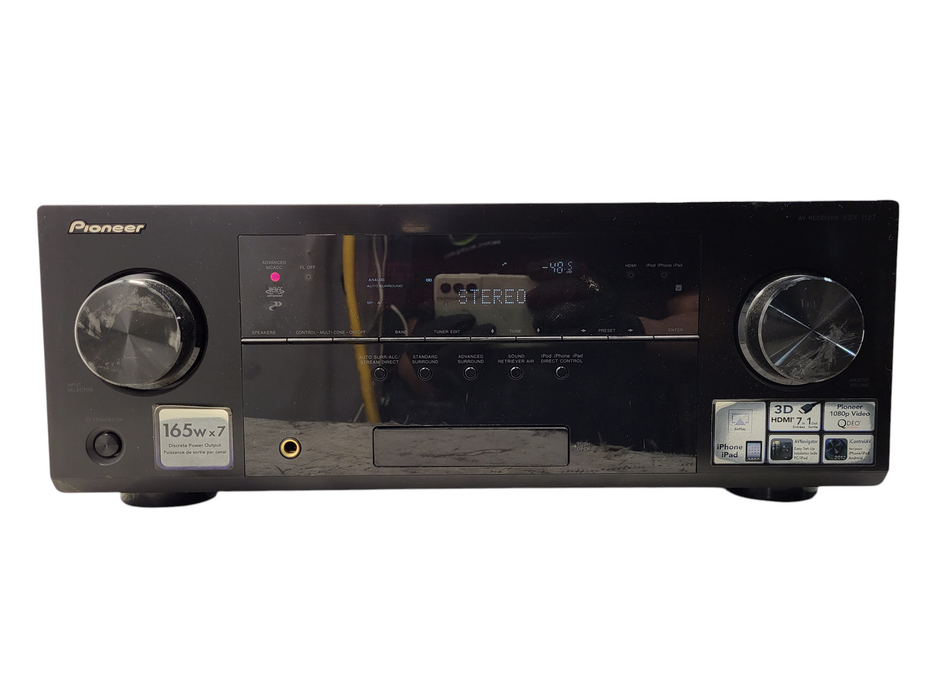 Pioneer VSX-1127-K 7.2-channel A/V network receiver READ