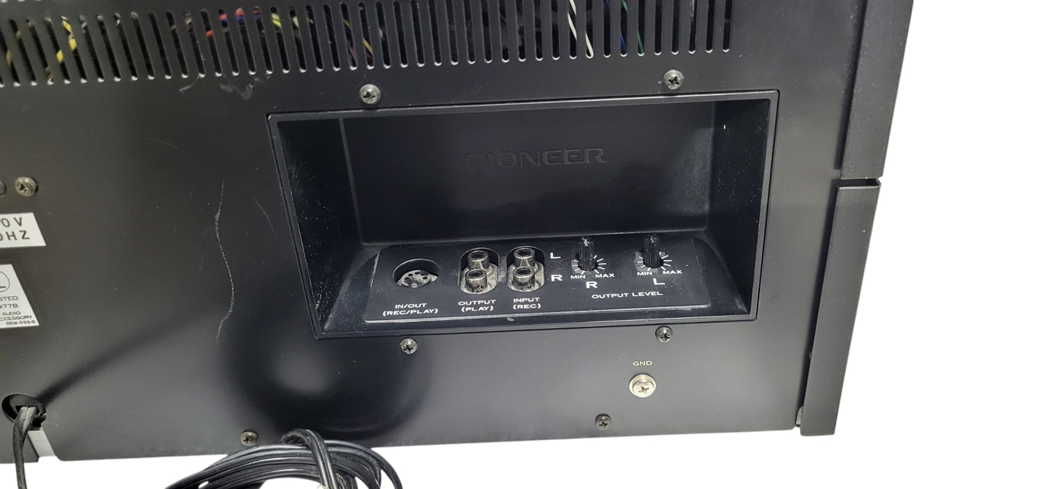 Pioneer RT-707 Auto Reverse Direct Drive Reel To Reel Recorder Tape Deck | READ
