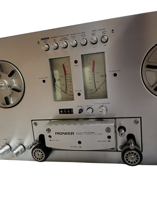 Pioneer RT-707 Auto Reverse Direct Drive Reel To Reel Recorder Tape Deck | READ