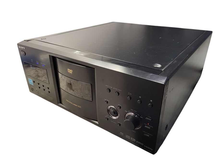 Sony DVP-CX995V Disc Explorer 400 DVD CD SACD Changer HDMI No remote