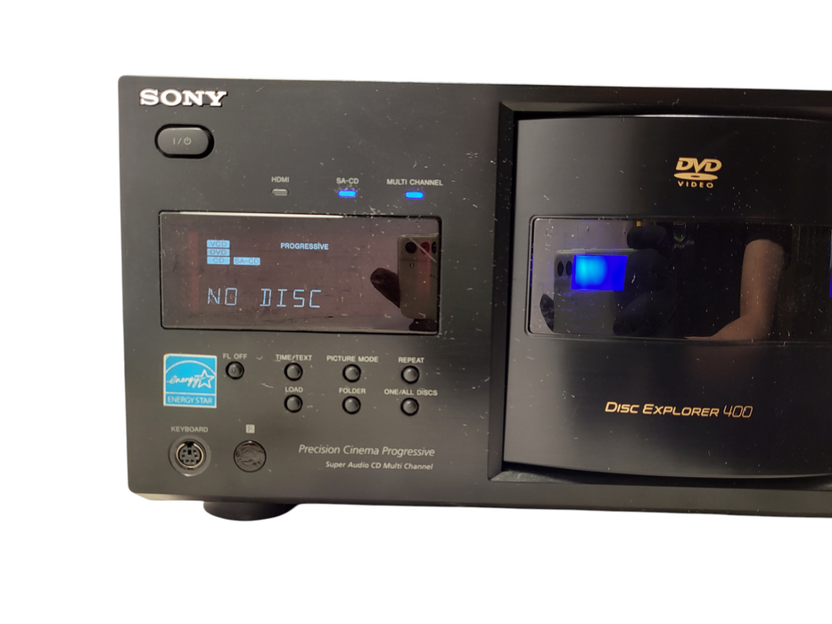 Sony DVP-CX995V Disc Explorer 400 DVD CD SACD Changer HDMI No remote