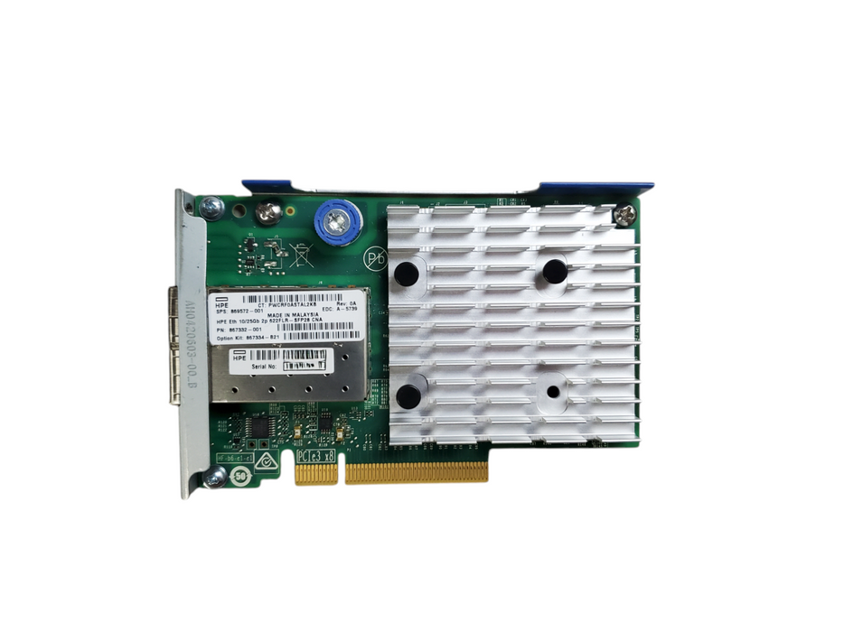 HP 869572-001 622FLR Dual Port 10GB/25GB Network Adapter