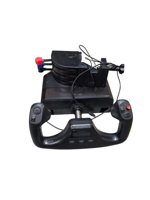 Saitek Pro Flight Yoke System and Throttle Quadrant System