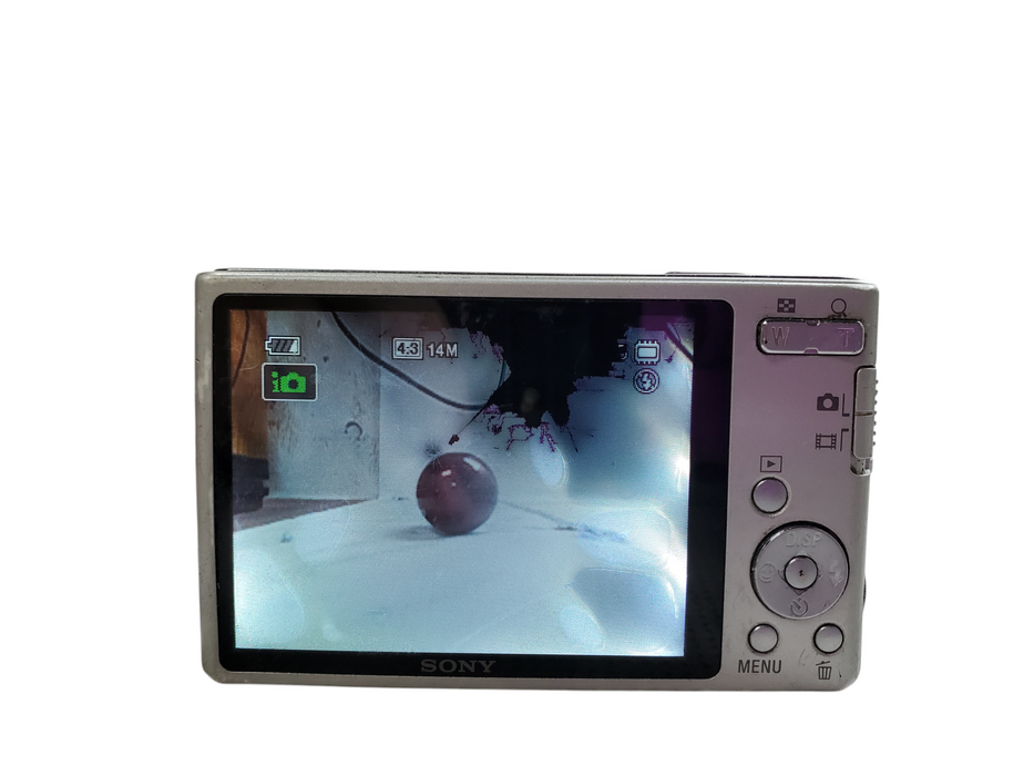 Sony Cyber-shot DSC-W330 14.1MP Digital Camera - No Battery *READ*