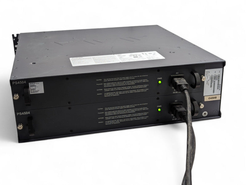 AVAYA G450 with 2x MM710B T1/E1 cards  Q-
