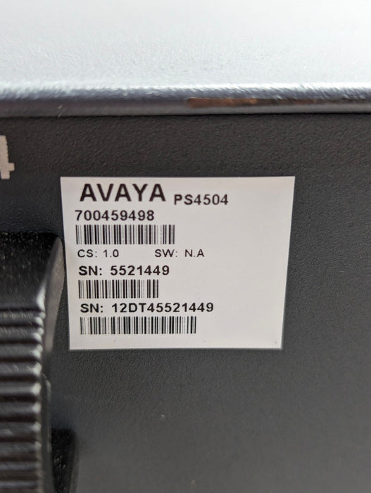 AVAYA G450 with 2x MM710B T1/E1 cards  Q-
