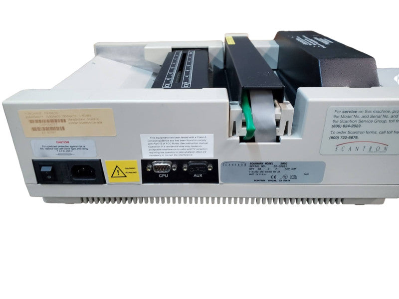 Scantron Scanmark ES 2800 Optical Mark Reader @