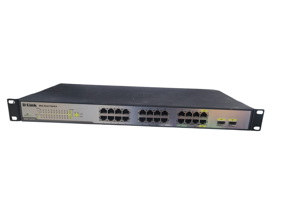 D-Link Web Smart Switch DGS-1224T DLink DGS-1224T 24-Port Gigabit Switch
