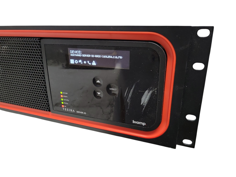 USED BIAMP TESIRA SERVER-IO Digital Audio Server