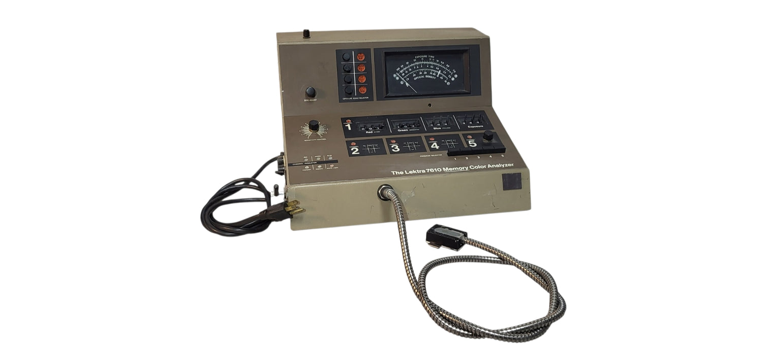 Lektra 7610 Memory Color Analyzer Darkroom