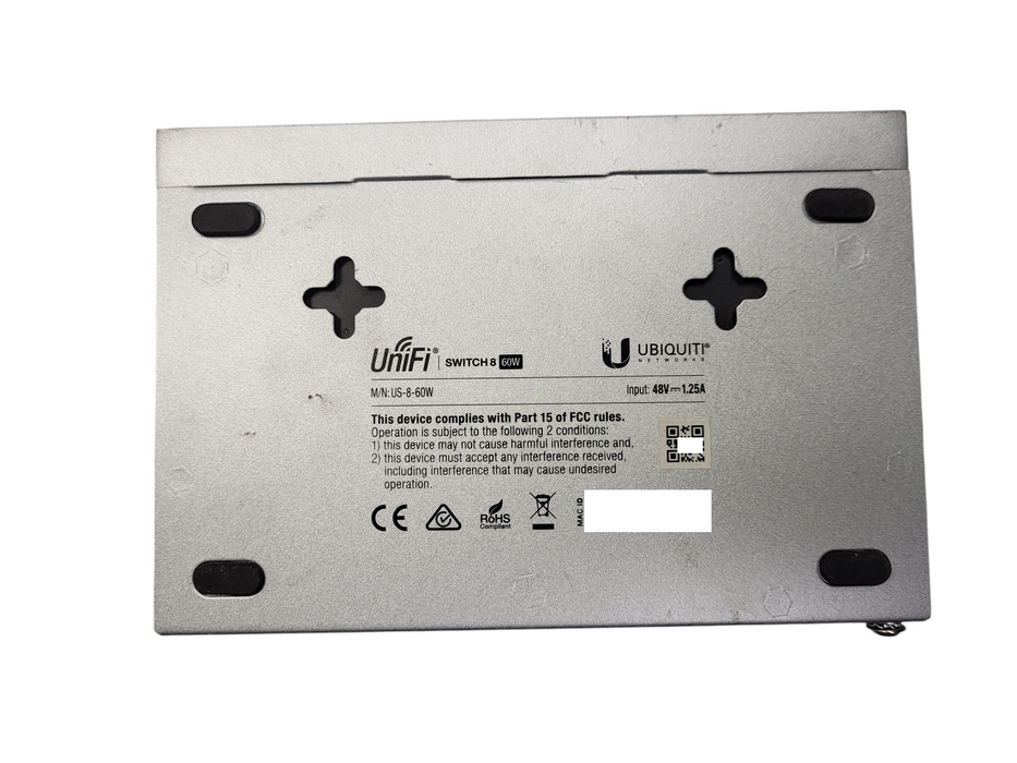 Ubiquiti Networks UniFi 8 Port Ethernet Switch - US-8-60W No AC