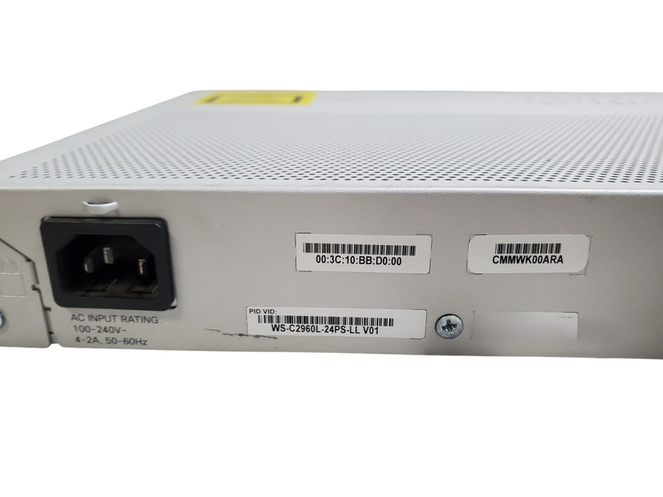 Cisco WS-C2960L-24PS-LL V01 | 24-Port Gigabit PoE+ Silent Managed Switch