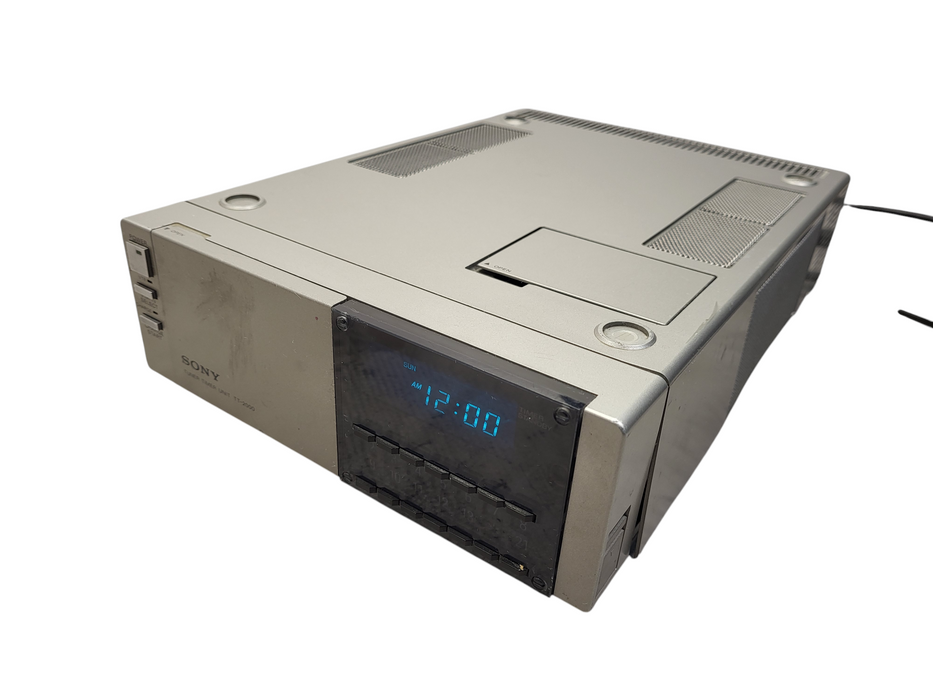 Sony Portable Videocassette Recorder SL-2000 Betamax & TT-2000 Tuner
