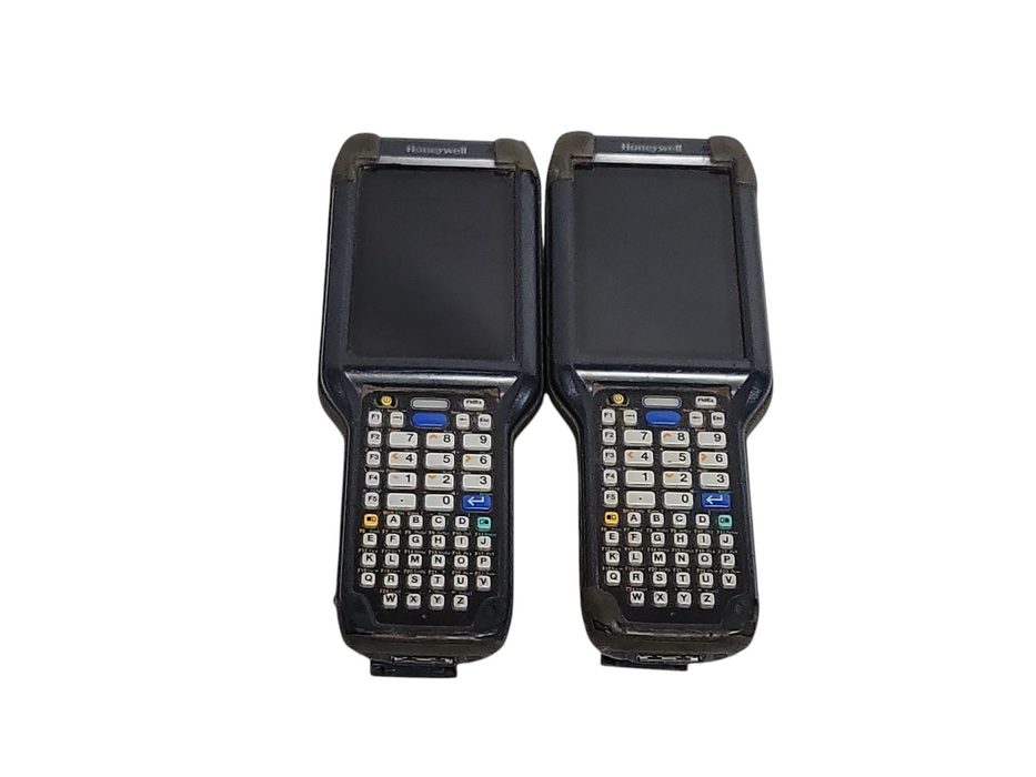 Lot of 2x Honeywell CK65 CK65-LON-ASN210F Barcode Scanners, no battery, READ
