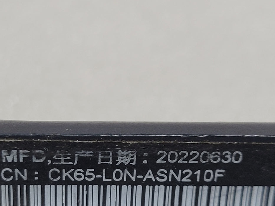 Lot of 2x Honeywell CK65 CK65-LON-ASN210F Barcode Scanners, no battery, READ