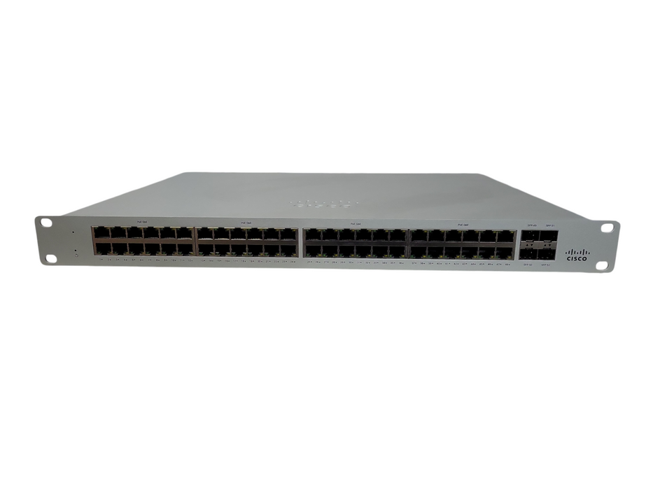 Cisco Meraki MS120-48FP | 48x Gigabit PoE 740W 4x SFP Cloud Switch |Unclaimed