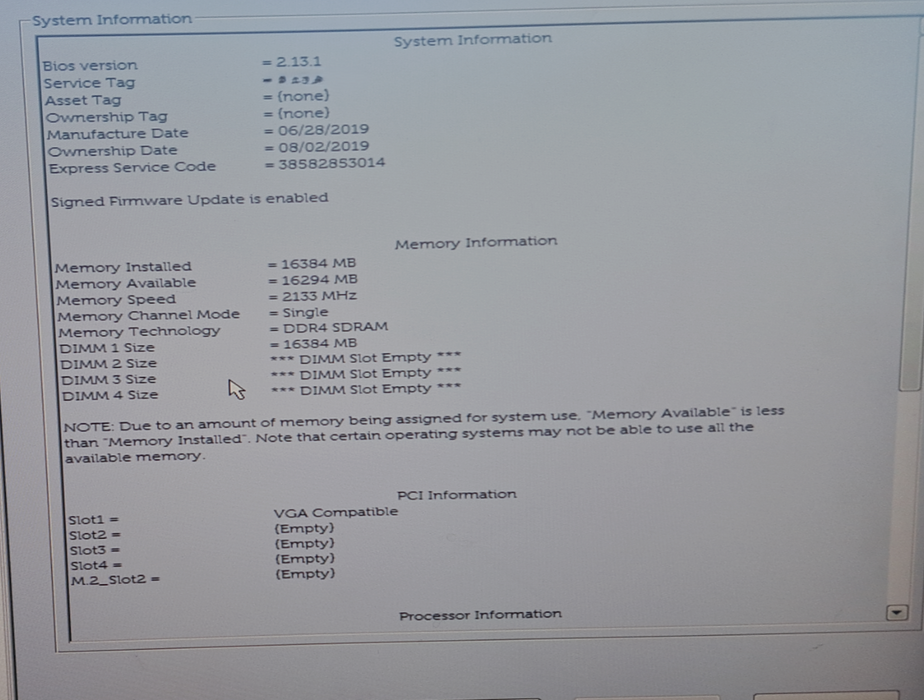 Dell Precision 3620 | E3-1245 V5 | 16GB DDR4 | No HDD/GPU | READ