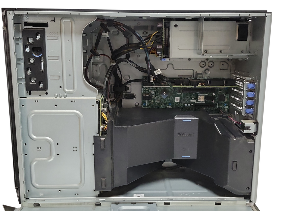 DELL PE T340, Xeon E-2226G 3.40GHz, 64GB DDR4, PERC H730P 6x 4TB SAS HDDs 2x PSU