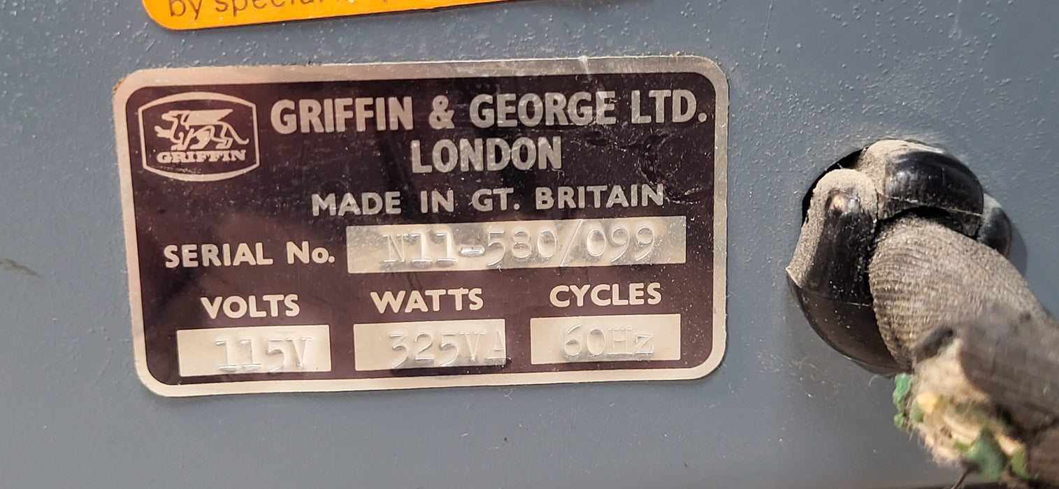 Vintage Griffin & George Torovolt LT Variable Voltage Supply 115V 325W 60Hz|READ