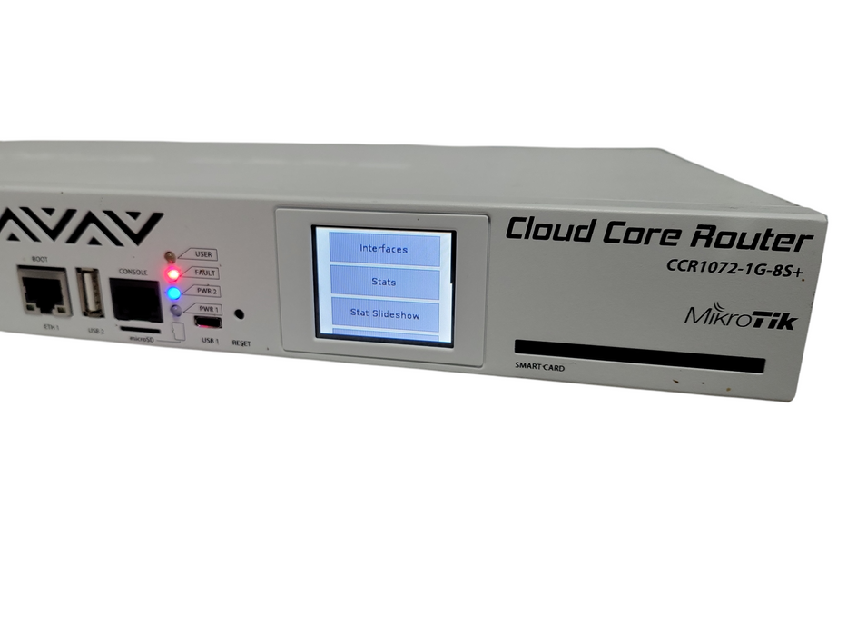 MikroTik CCR1072-1G-8S+ Cloud Core Router READ