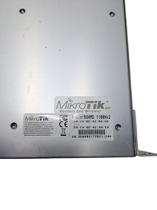 Mikrotik RouterBOARD 1100Hx2 | 13-Port Gigabit Ethernet Router