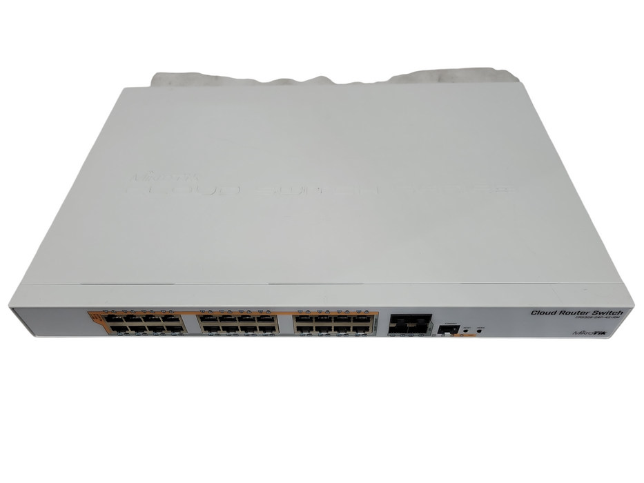 MIKROTIK CRS328-24P-4S+RM | 28-Port Gigabit PoE+ L2/L3 Switch/Router 10GSFP+ REA