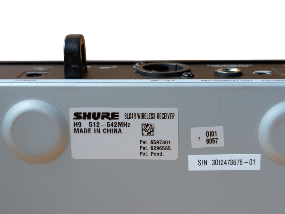 SHURE BLX4R H9 512-542 MHz Wireless Receiver