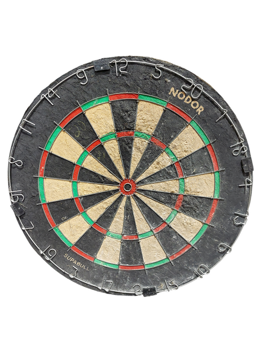 Vintage Nodor Superbull Dartboard 1992
