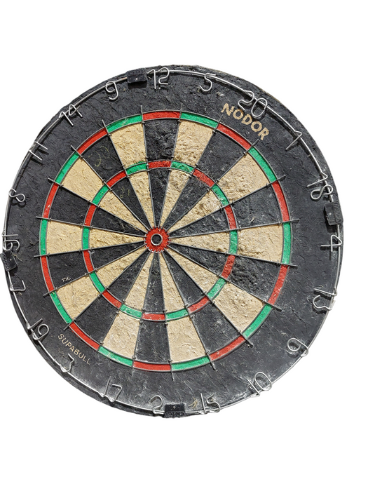 Vintage Nodor Superbull Dartboard 1992