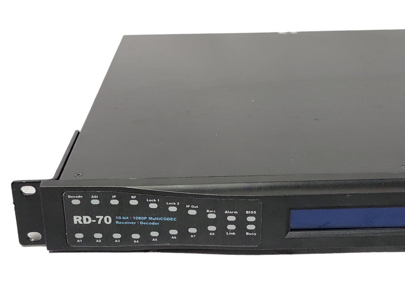 Adtec Digital RD-70 Multi-Codec Receiver Decoder, READ !