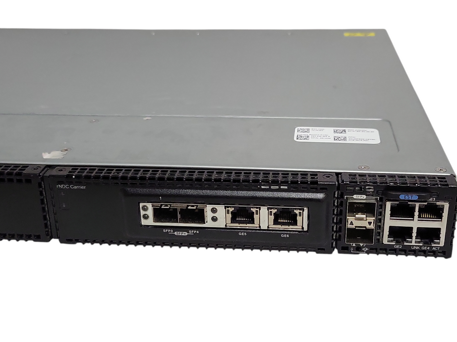 Dell EMC SD-WAN EDGE 3800 with rNDC Carrier module and 2x PSU