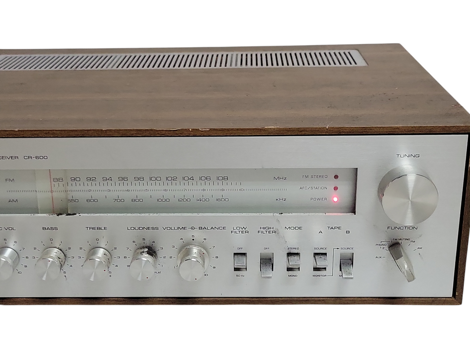 Yamaha CR-600 AM/FM Stereo Receiver, No Remote, READ