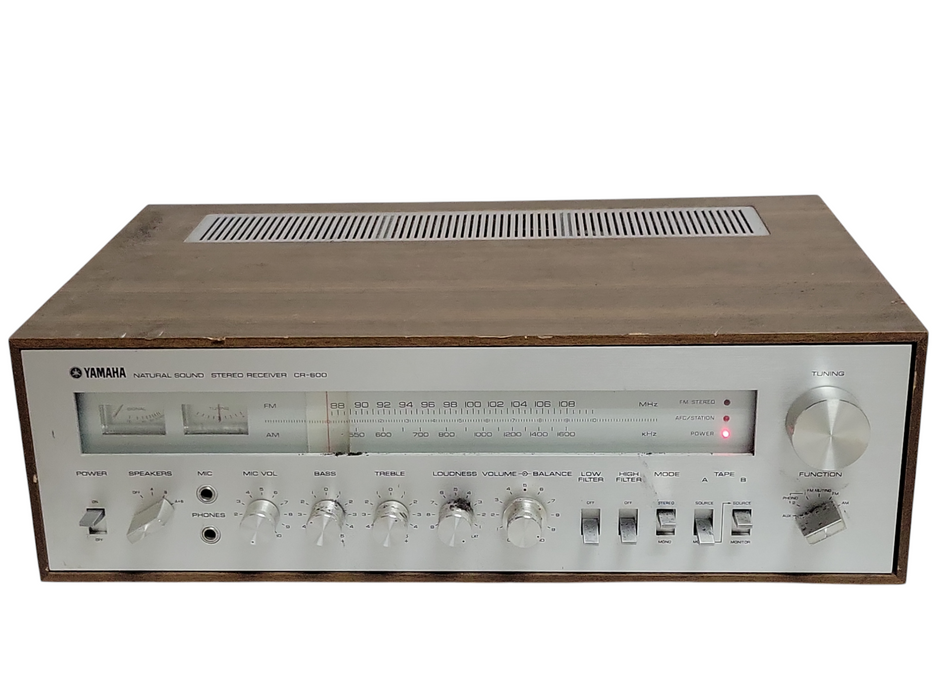 Yamaha CR-600 AM/FM Stereo Receiver, No Remote, READ