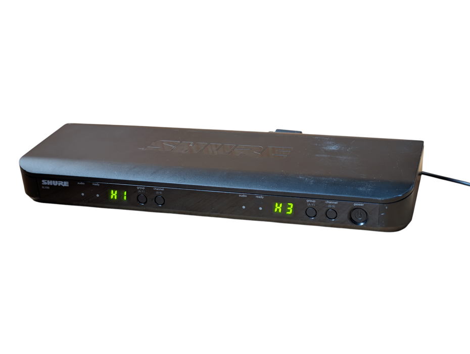 SHURE BLX88 H9 512-542 MHz dual-channel UHF wireless receiver