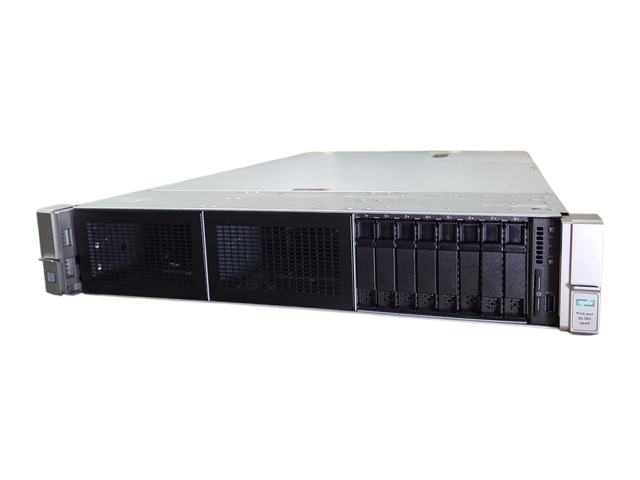 HP ProLiant DL380 Gen9, 8x2.5", 2x Xeon E5-2667v4, 64GB DDR4, No HDD, 2x 800W