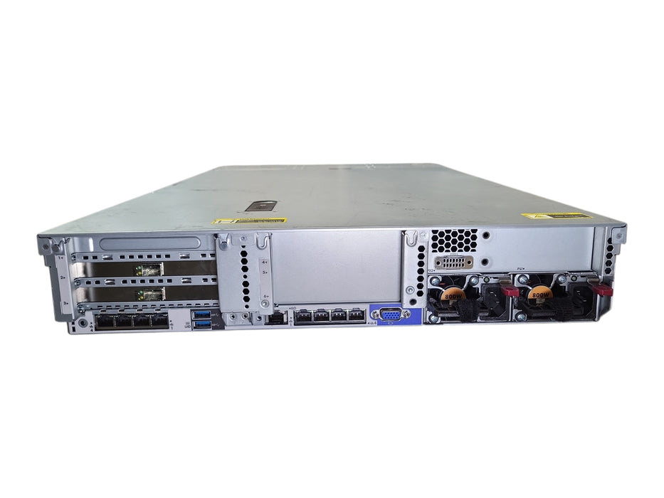 HP ProLiant DL380 Gen9, 8x2.5", 2x Xeon E5-2667v4, 64GB DDR4, No HDD, 2x 800W
