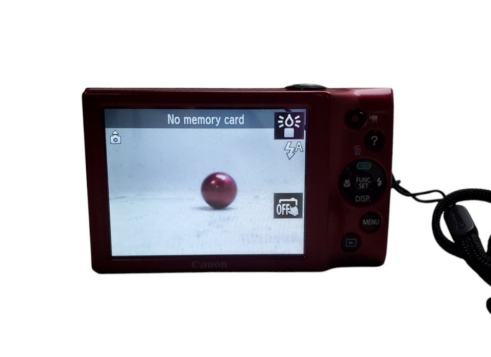 Canon PowerShot A3400 IS 16.0MP Digital Camera w/ Battery