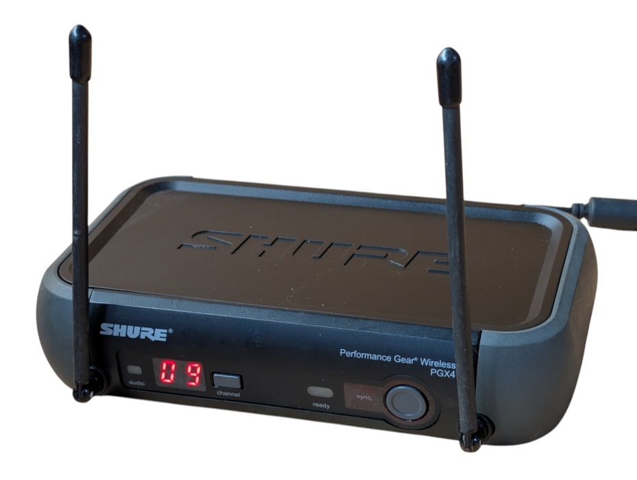 SHURE PGX4 J6 UHF Wireless Receiver 573–590 MHz