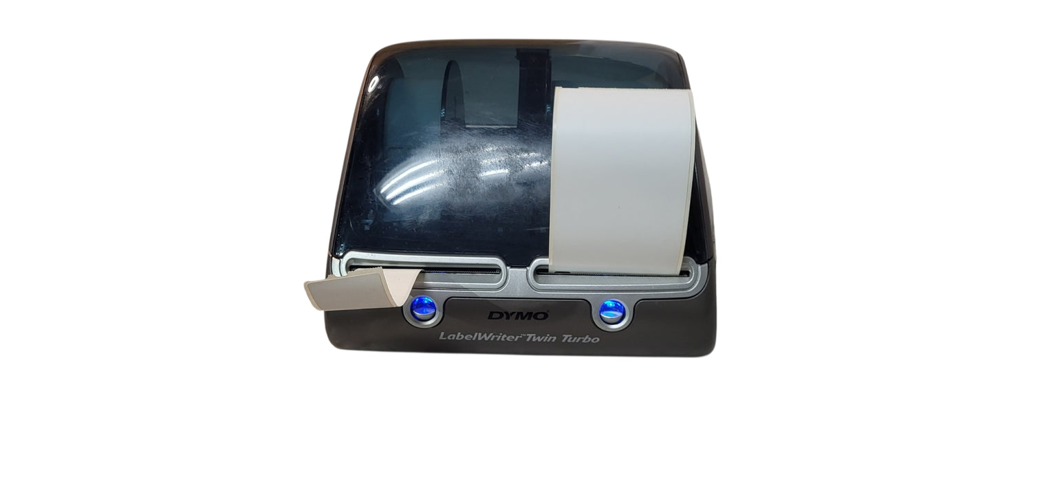 Dymo LabelWriter Twin Turbo Direct Thermal Label Printer 93085 W/ Spools, No/ AC