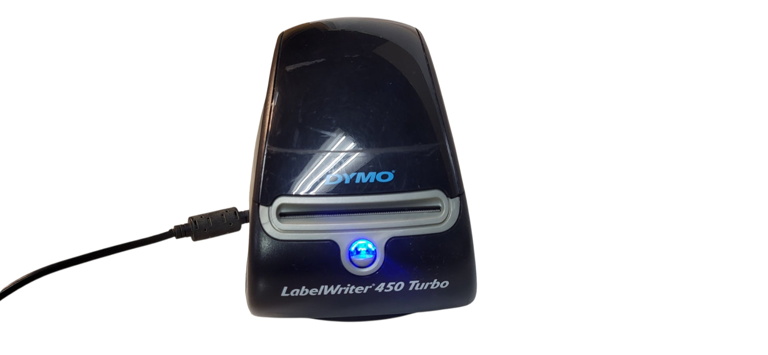 DYMO LabelWriter 450 Turbo Thermal Label Printer W/ Spool, No/ AC