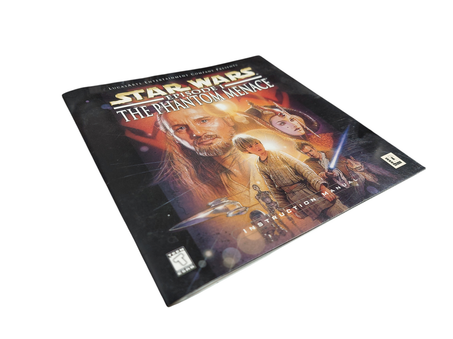 Vintage Star Wars Episode 1 The Phontom Menace PC Game Manual Booklet 1994-1998