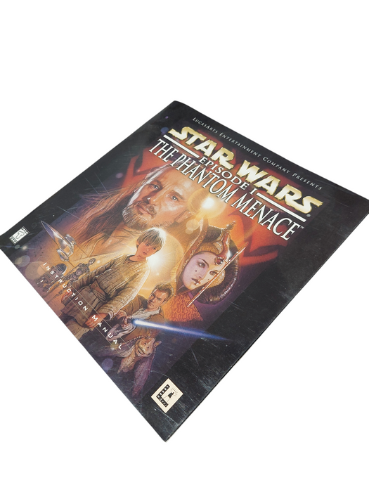 Vintage Star Wars Episode 1 The Phontom Menace PC Game Manual Booklet 1994-1998