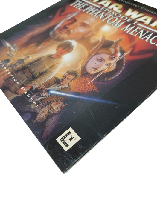 Vintage Star Wars Episode 1 The Phontom Menace PC Game Manual Booklet 1994-1998