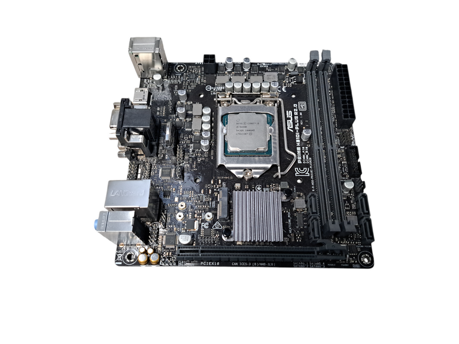 ASUS Prime H310i Plus R2.0 | Intel i5-8600k | Mini ITX | No RAM