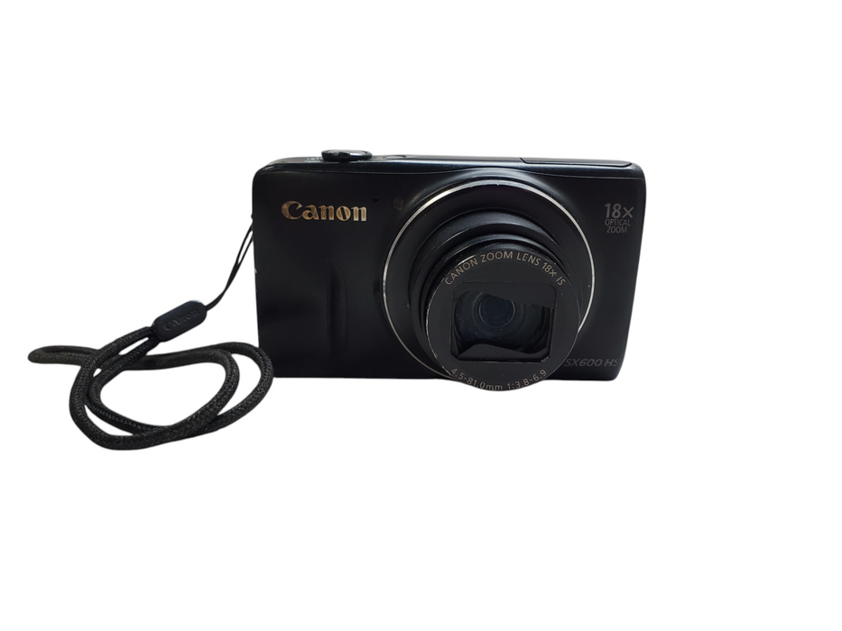 Canon Power Shot SX600 HS 16MP Digital Camera w/ Battery *READ*